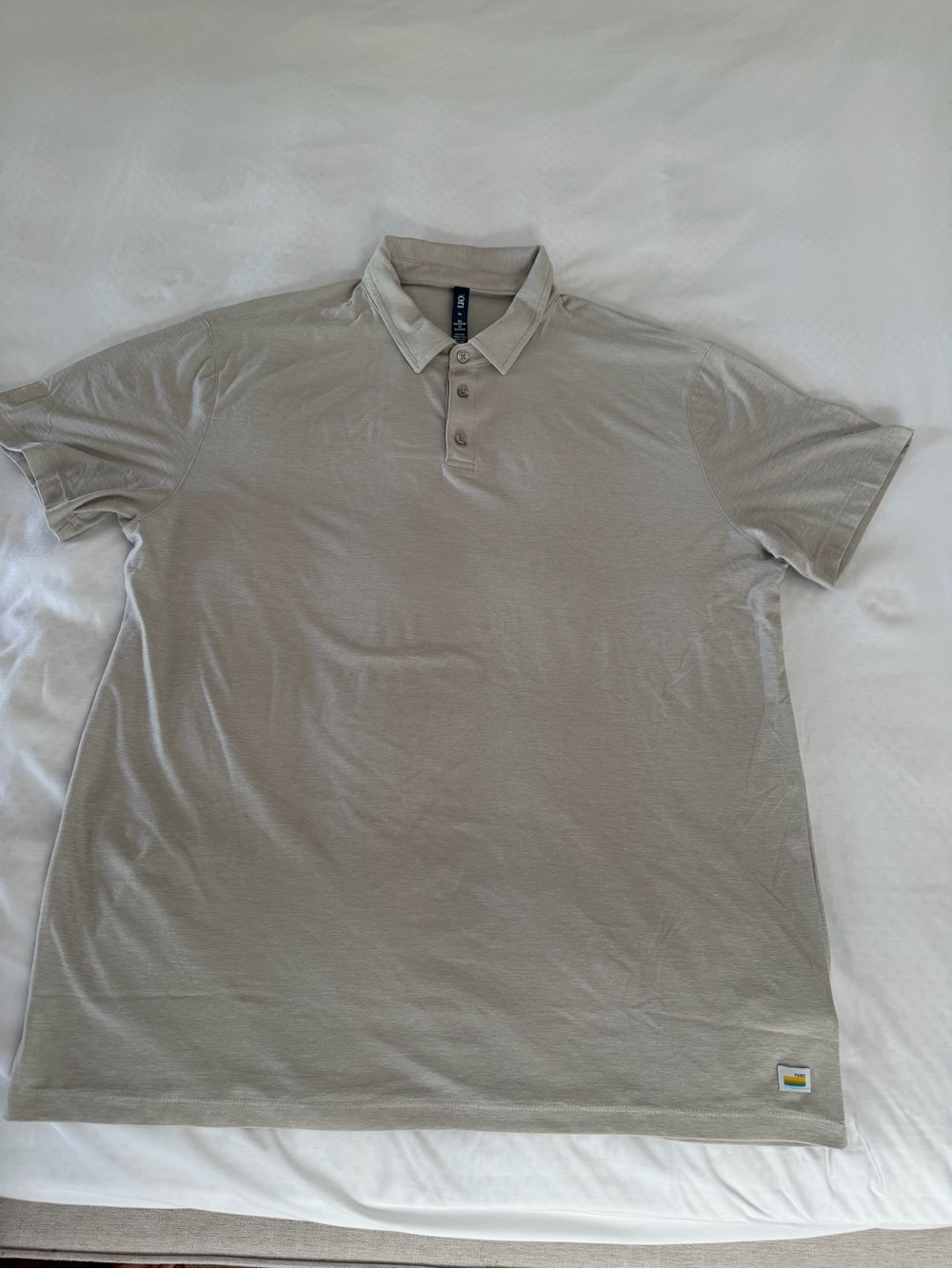 Vuori Sandstone Short Sleeve Polo